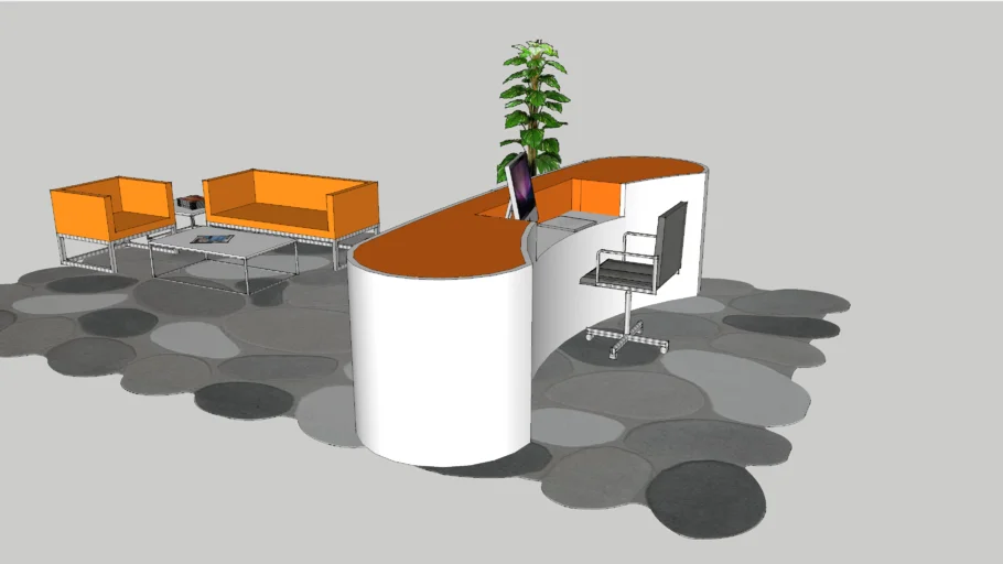 modern Reception and waiting area.