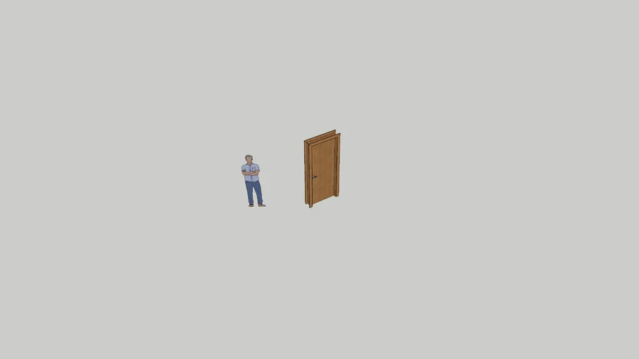 wooden door