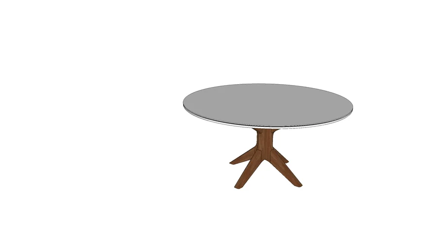 mesa redonda 1,60 x 1,60