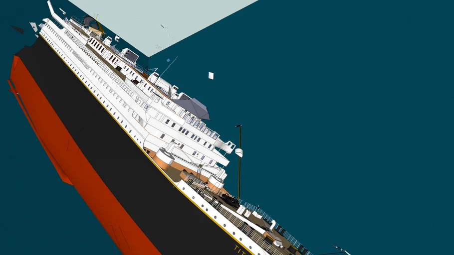 titanic proa afundando(sem componentes)