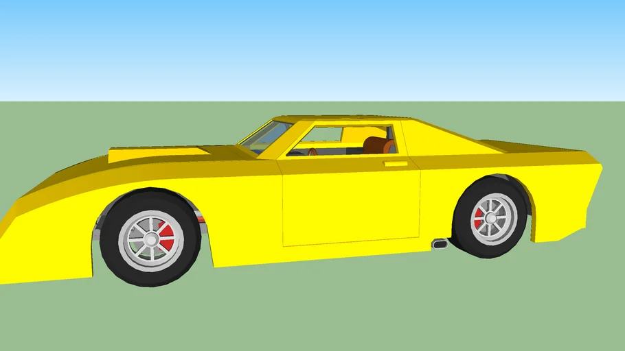 awesome CARBEN-FIBER racecar