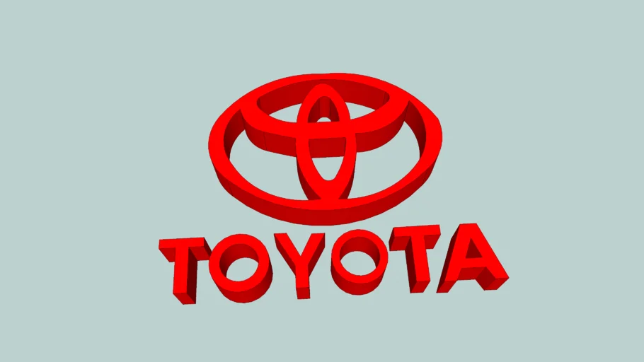 toyota with word - toyota -