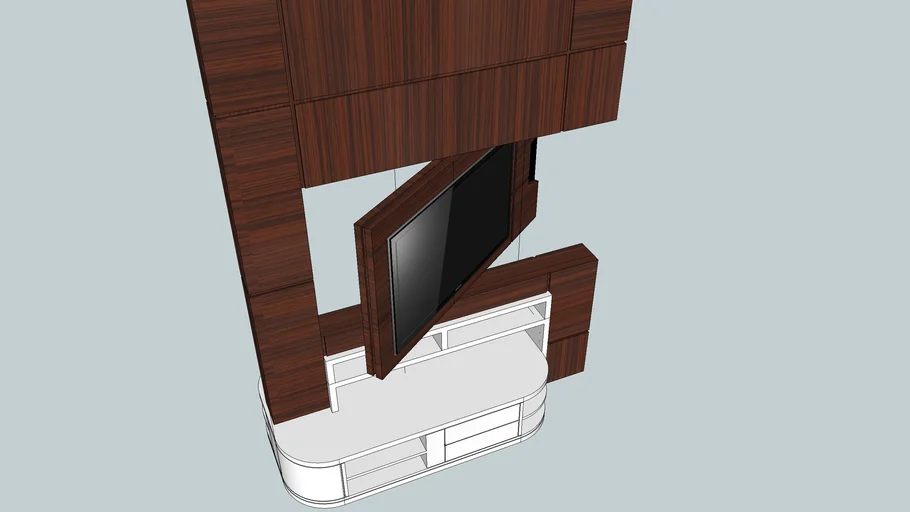 tv rack | 3D Warehouse