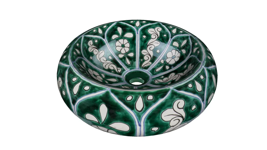 Baila - Green Mexican Sink