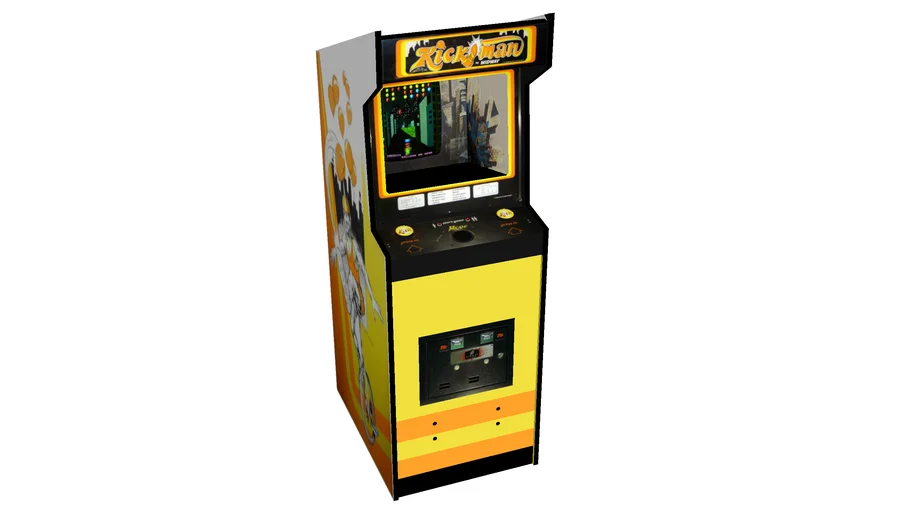 Kick Man Arcade Game