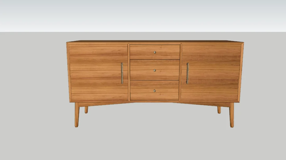 West Elm Mid-Century Media Console