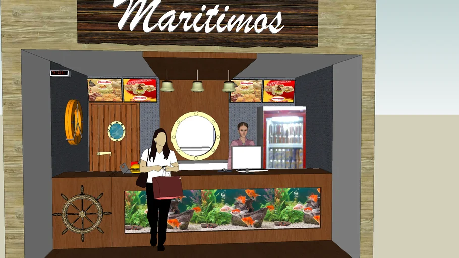 RESTAURANTE DE SHOPPING - MARITMUS