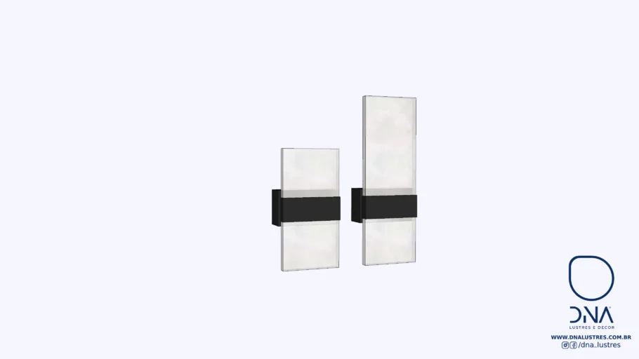 ARANDELA PLACA DUPLA - LINHA FINE LINE