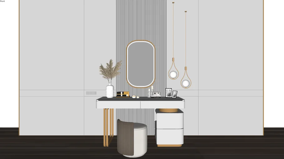 makeup table