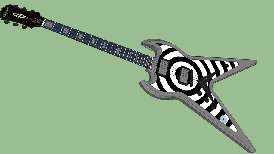 Epiphone Zakk Wylde ZV Bullseye