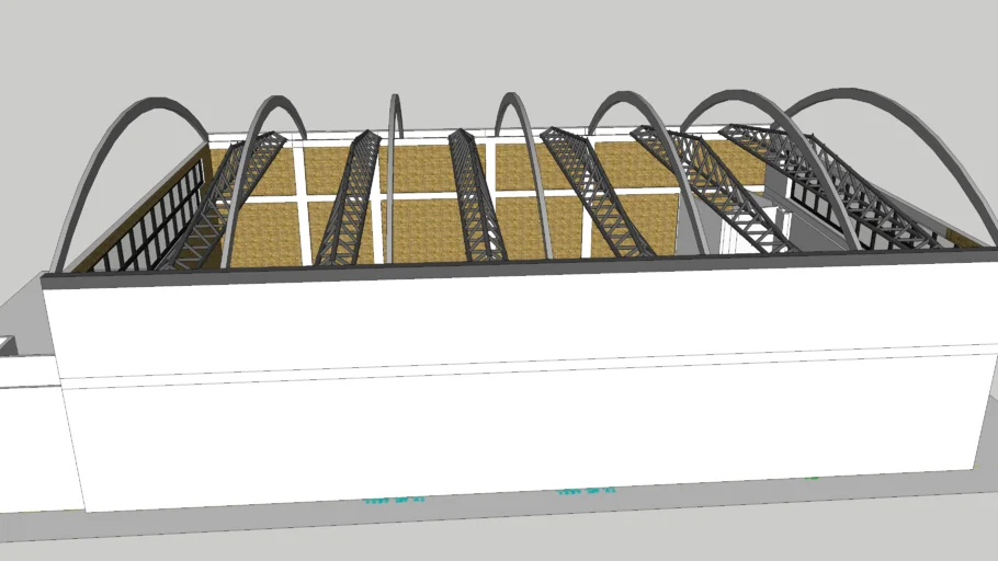 estructura soporte cielo raso