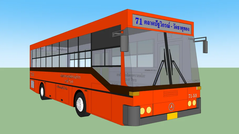 BMTA Bus - Mercedes-Benz O 402 (Minibus)