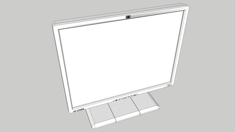 Ecran plat HP LP2065