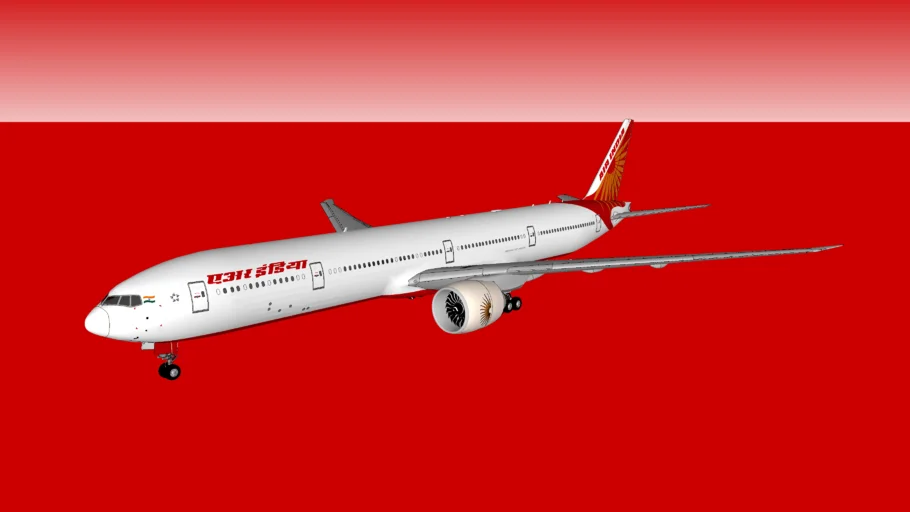 Air India (एअर इंडिया) ex-Etihad Airways Boeing 777-3FX(ER)