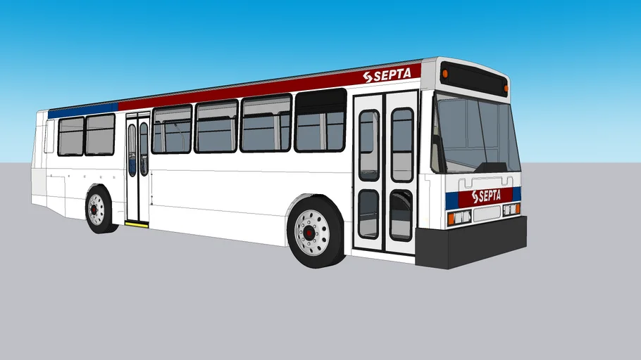 1986 Neoplan AN440 (SEPTA- Philadelphia, PA) (newer livery)