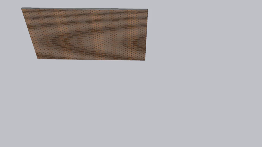 PAREDE DE TIJOLINHOS brick wall 20X5X10