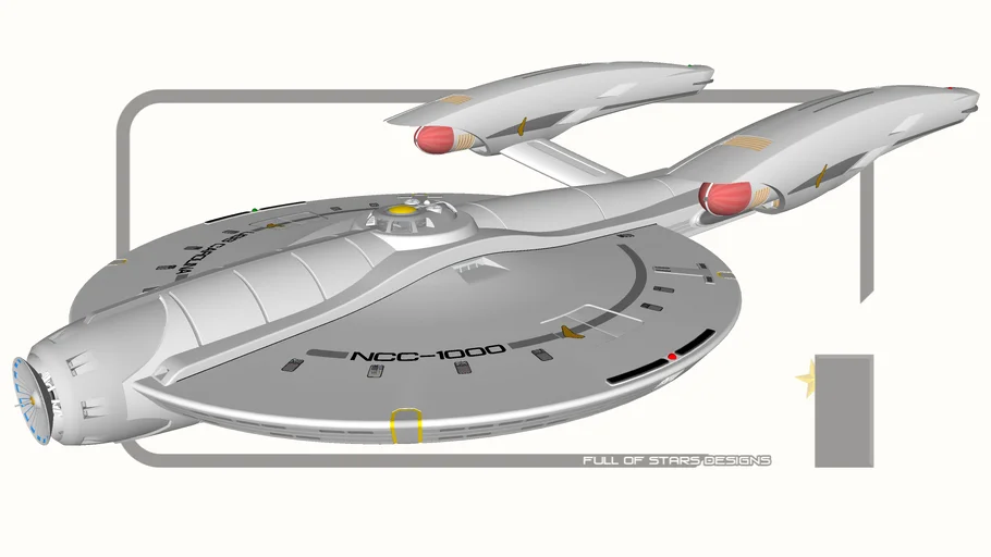 Star Trek USS Carolina - NCC-1000 - Kelvin Timeline