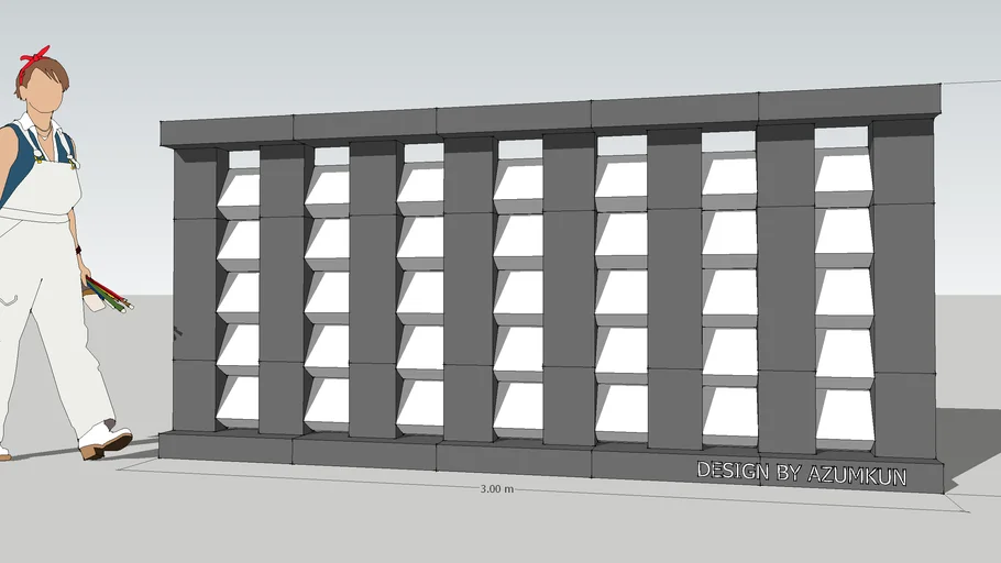 Pagar dinding hebel , wall fence