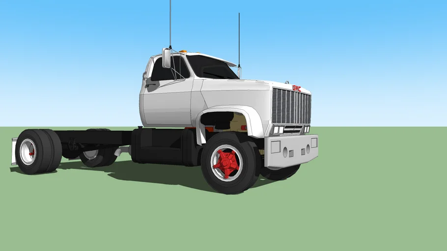 1986 GMC TOPKICK CAB/CHASSIS
