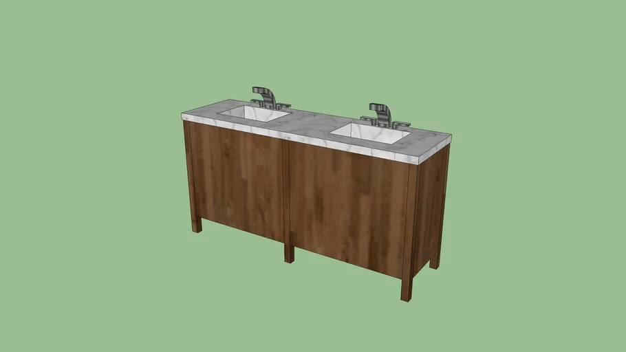 Double Sink Vanity