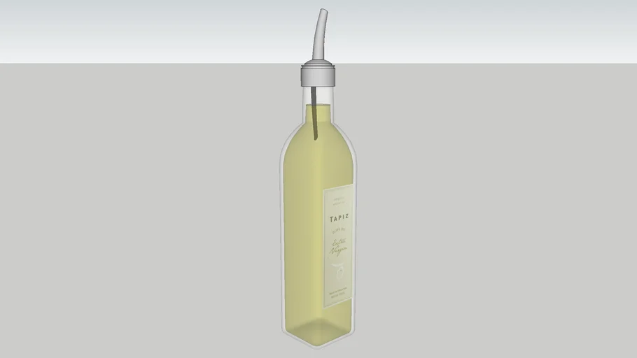 Bouteille d'huile d'olive