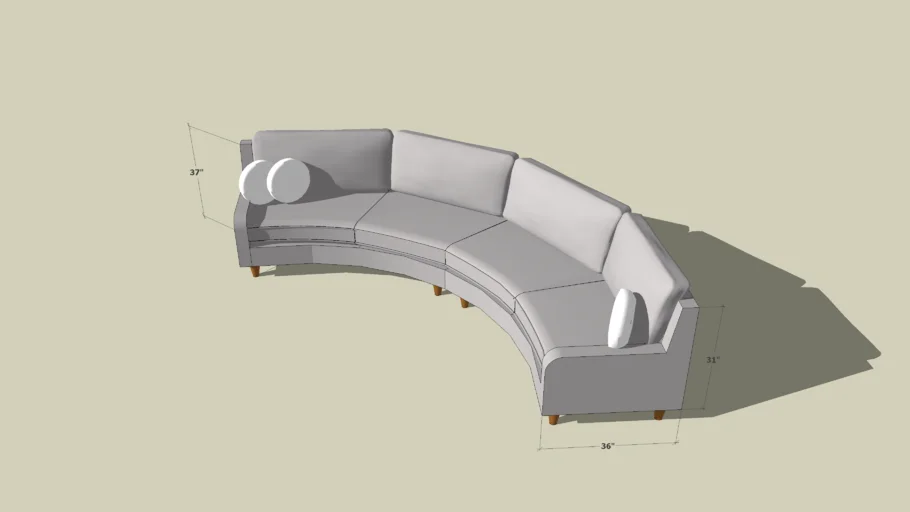 curved Sofa