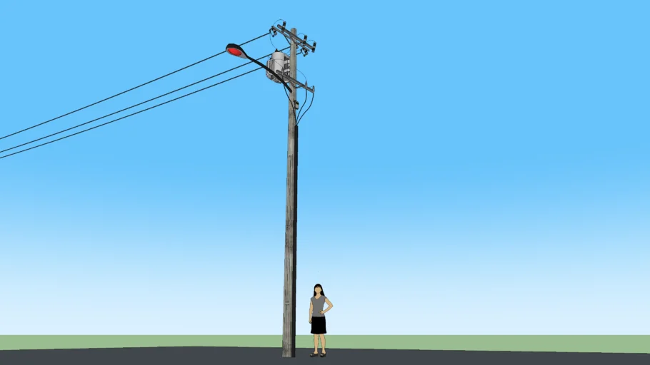 ELECTRICAL POST 1 | 3D Warehouse