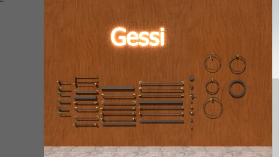 Gessi bathroom accessories
