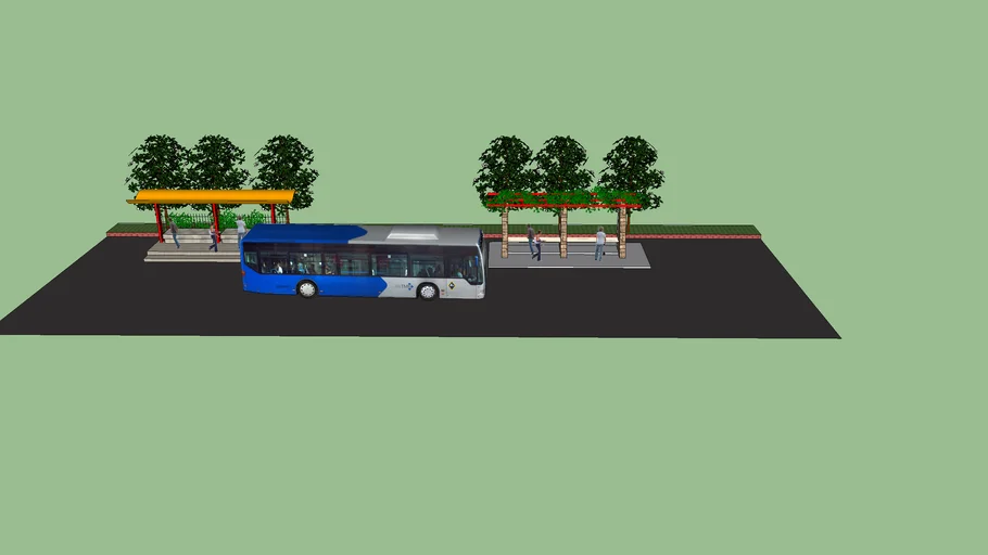 Halte bus