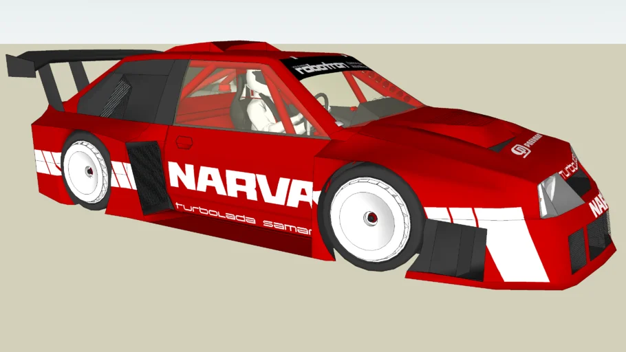 Turbo-Lada Samara GTR-2 Race Car (Narva-Pneumant livery)