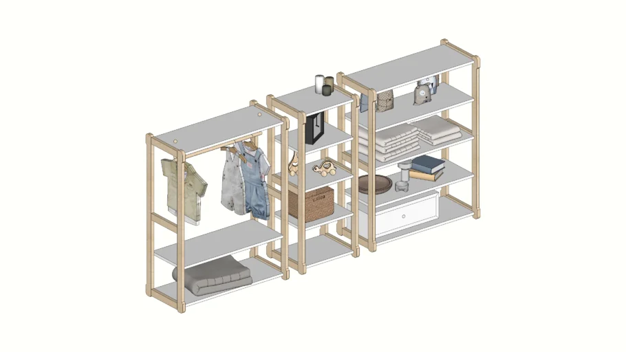 Child Montessori furniture set