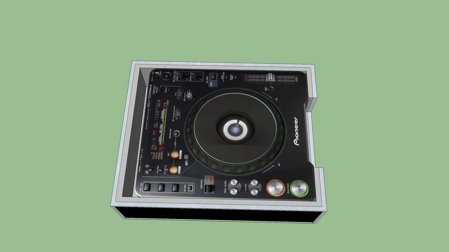 CDJ 1000 with Hardcase
