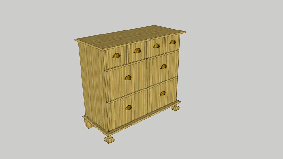 Apothekerschrank Kiefer