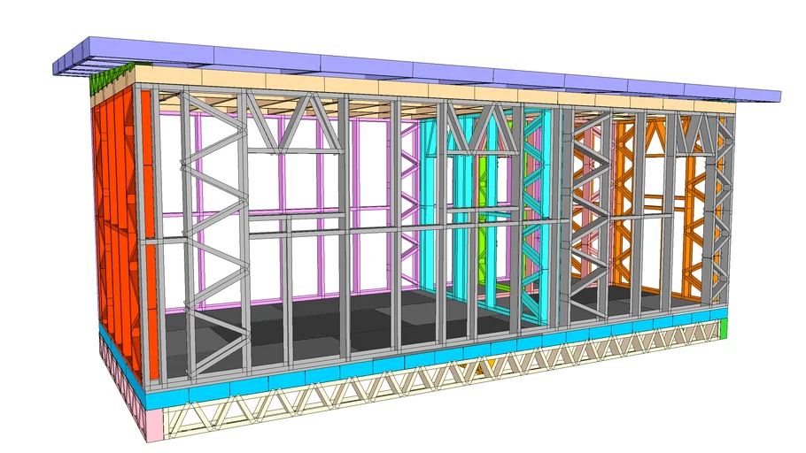 Modelo - Sistema Constructivo en Seco