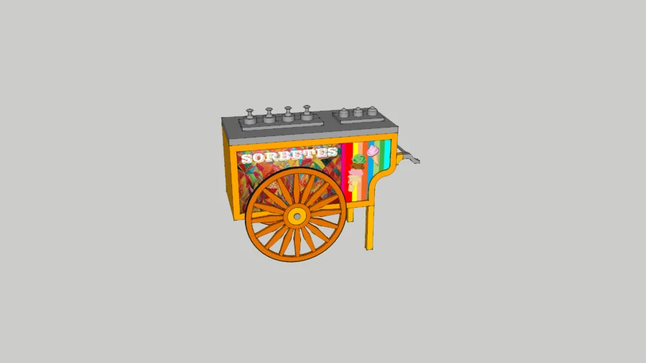 Sorbetes Cart (philippine ice cream cart)