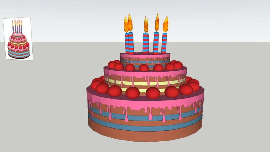 Cake 2 | 3D Warehouse