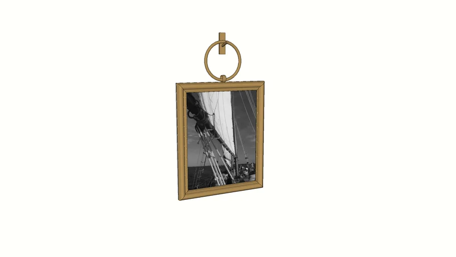 INDUSTRIAL PICTURE FRAME