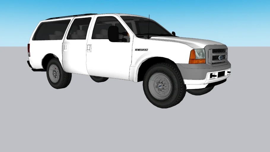 2004 Ford Excursion - XLT - 6.0L Power Stroke | 3D Warehouse
