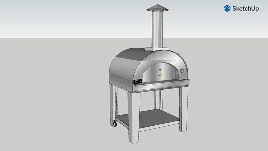 KoKoMo Grills Pizza Oven With Trolly