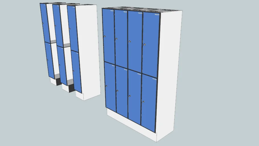 Lockers 2-TL 300 from the Kupan collection