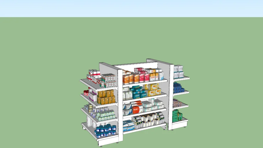 gondola central  farmacia