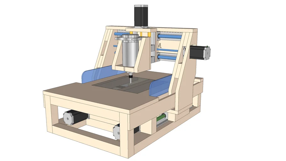 Small CNC X=270mm Y=270mm Z=62.5mm