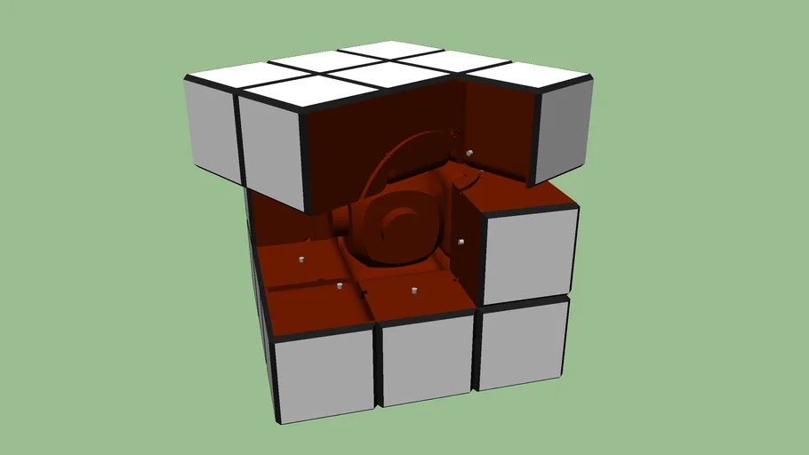 Rubik's cube - strange construction