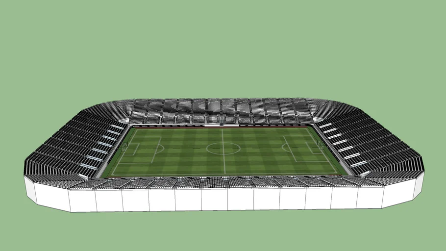 12,936 All Seating Soccer Stadium
