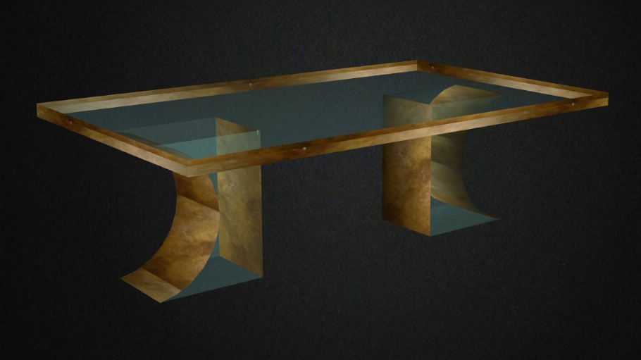 GLASS TABLE. | 3D Warehouse