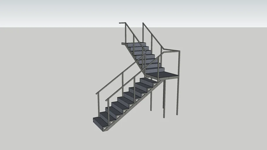 Escalera metalica