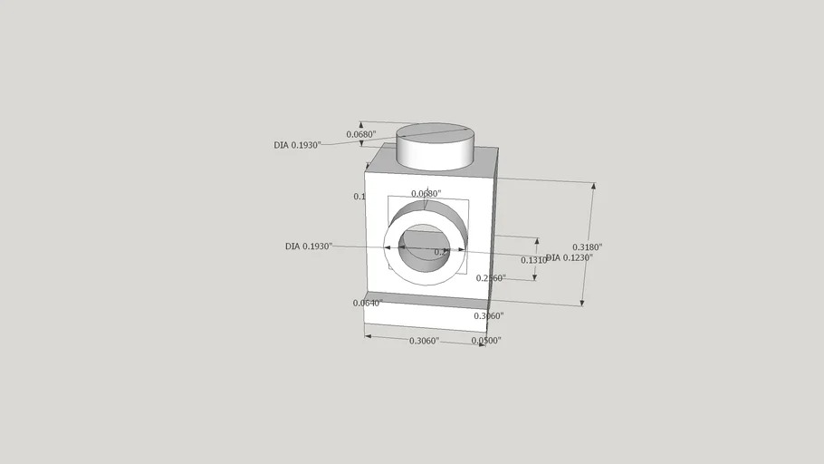 Sketchup block model 08 | 3D Warehouse