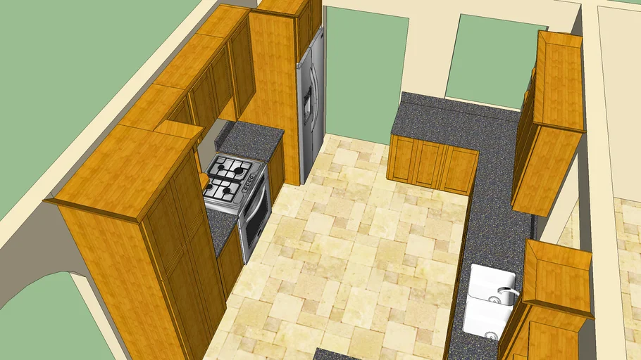 kitchen design | 3D Warehouse