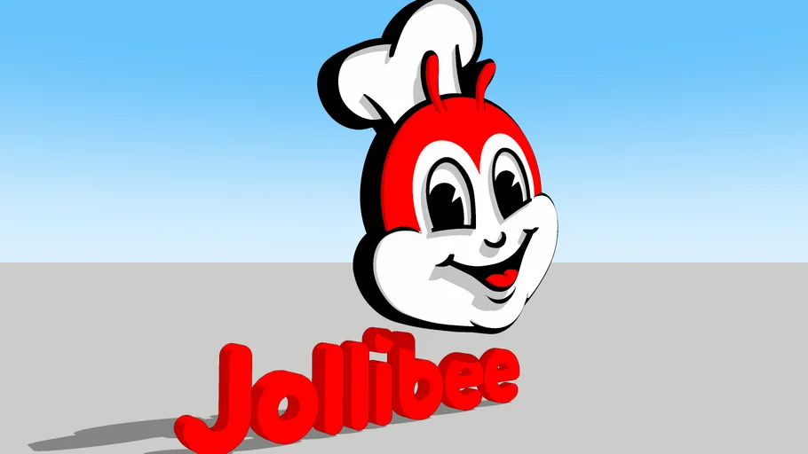  JOLLIBEE 3D LOGO 