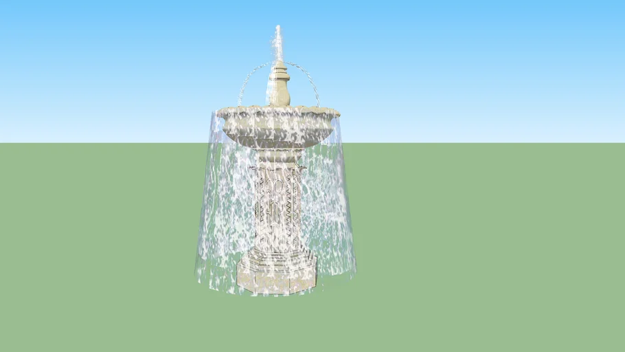 waterfall, water fall, water, decore